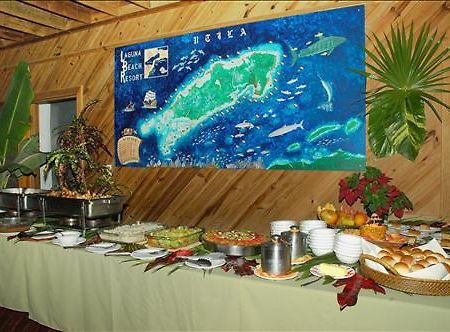 Laguna Beach Resort Utila Restaurace fotografie